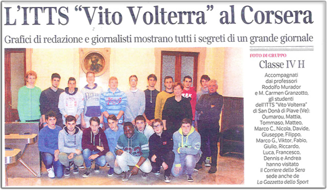 Il Volterra al Corsera
